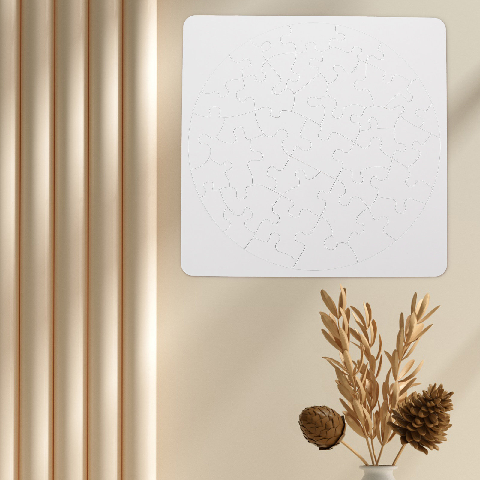 5 Sets Puzzle Sublimation Puzz - Puzzle Blank White のレビューと価格