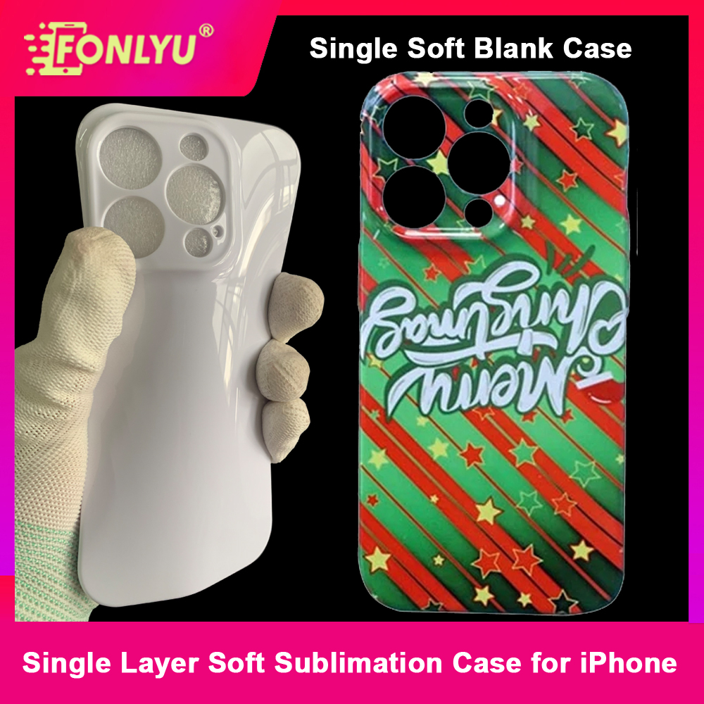 FONLYU 3D Film Sublimation Bla - Phone Case Blank Print のレビューと価格