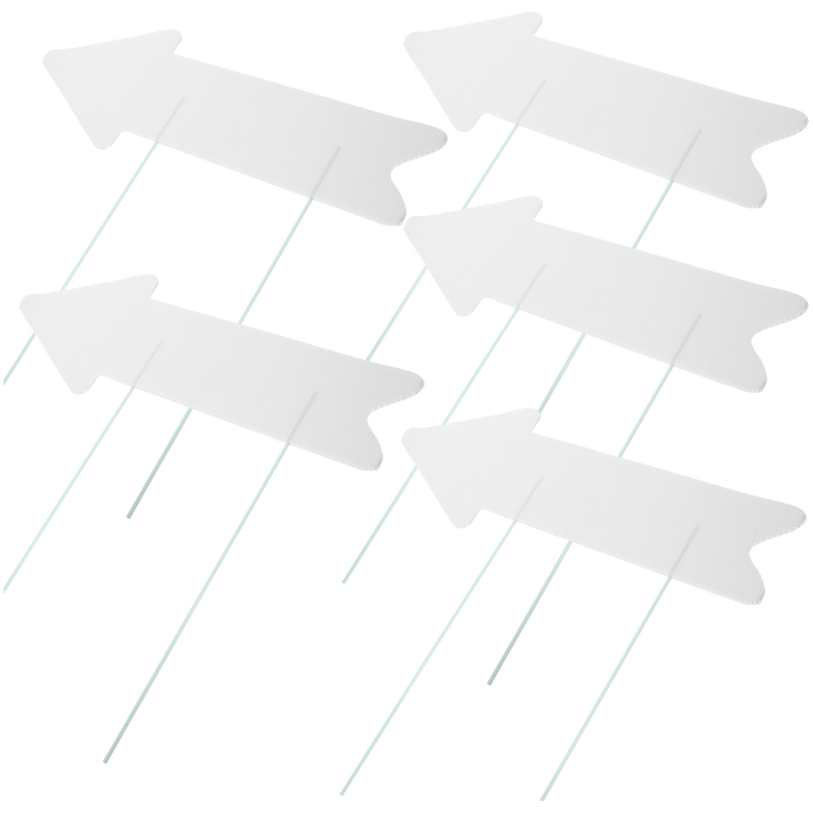 5Pcs Blank Yard Signs Plastic  - Yard Sign Blank のレビューと価格