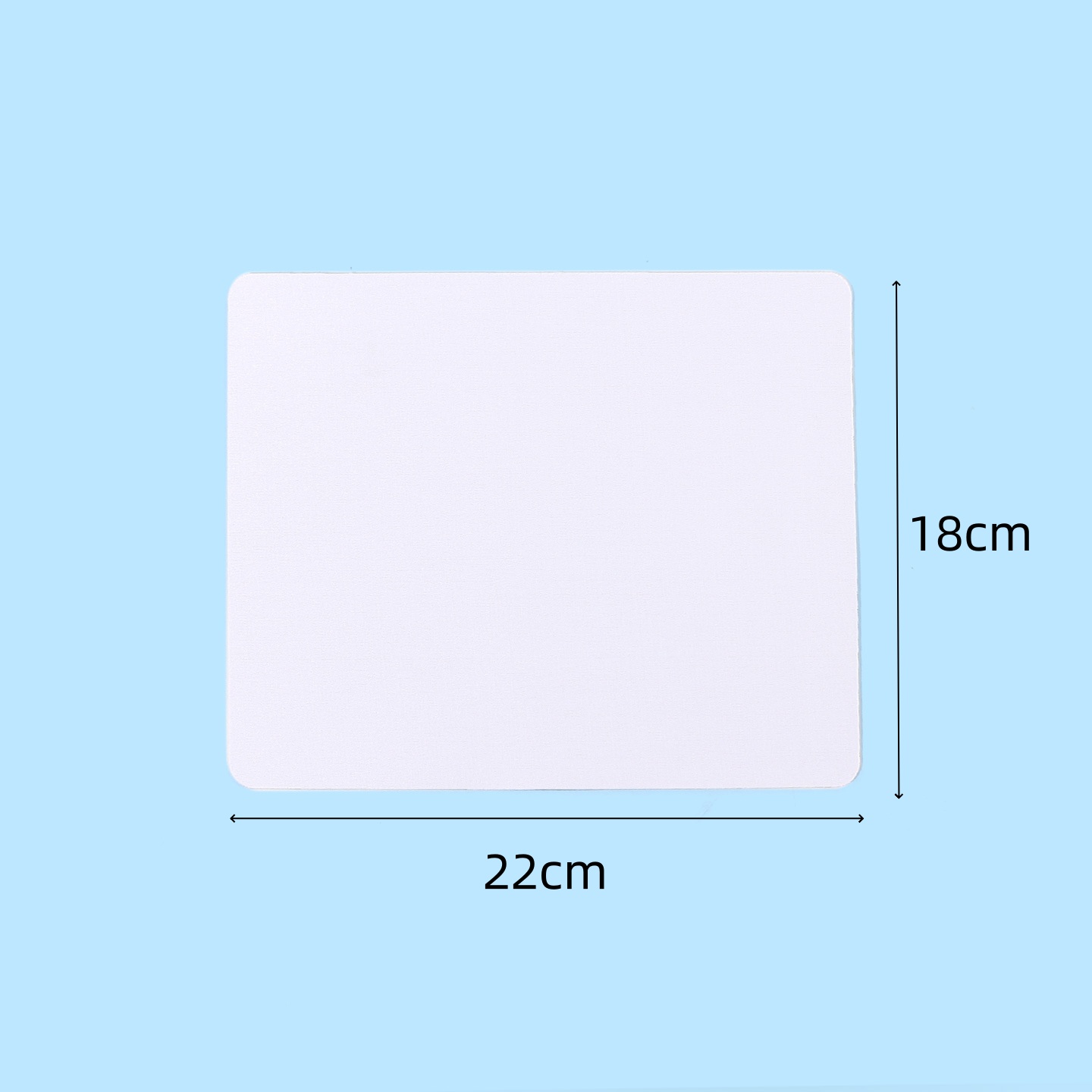 20pc/lot 22*18cm Blank Sublima - Mouse Pad Blank Sublimation のレビューと価格