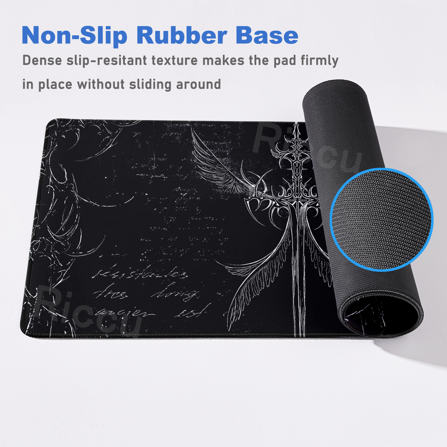 Cool Sword Art Desk Mat Large  - Mouse Pad Blank Sublimation のレビューと価格