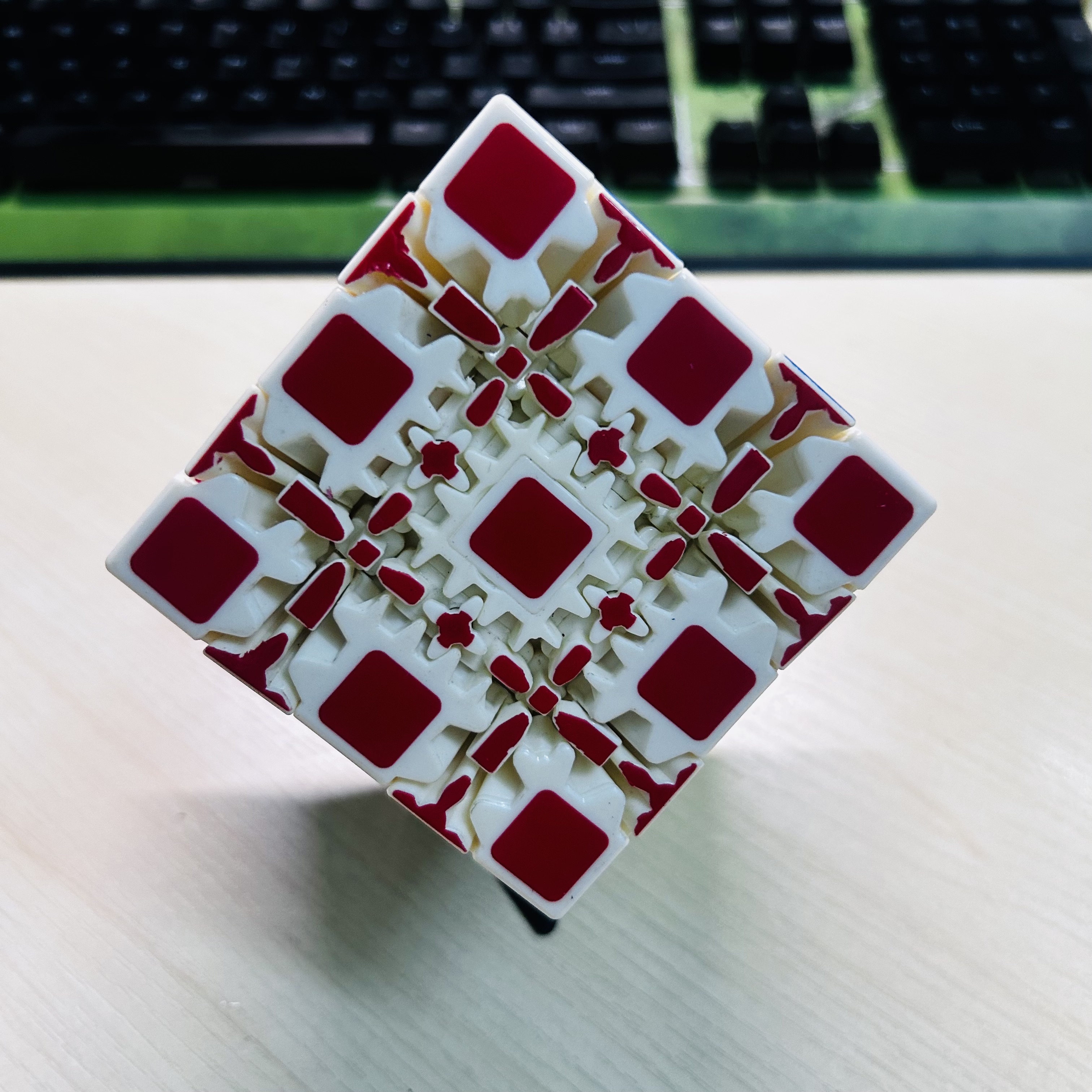 Collection Cube 5x5 Gear Cube  - Puzzle Blank White のレビューと価格