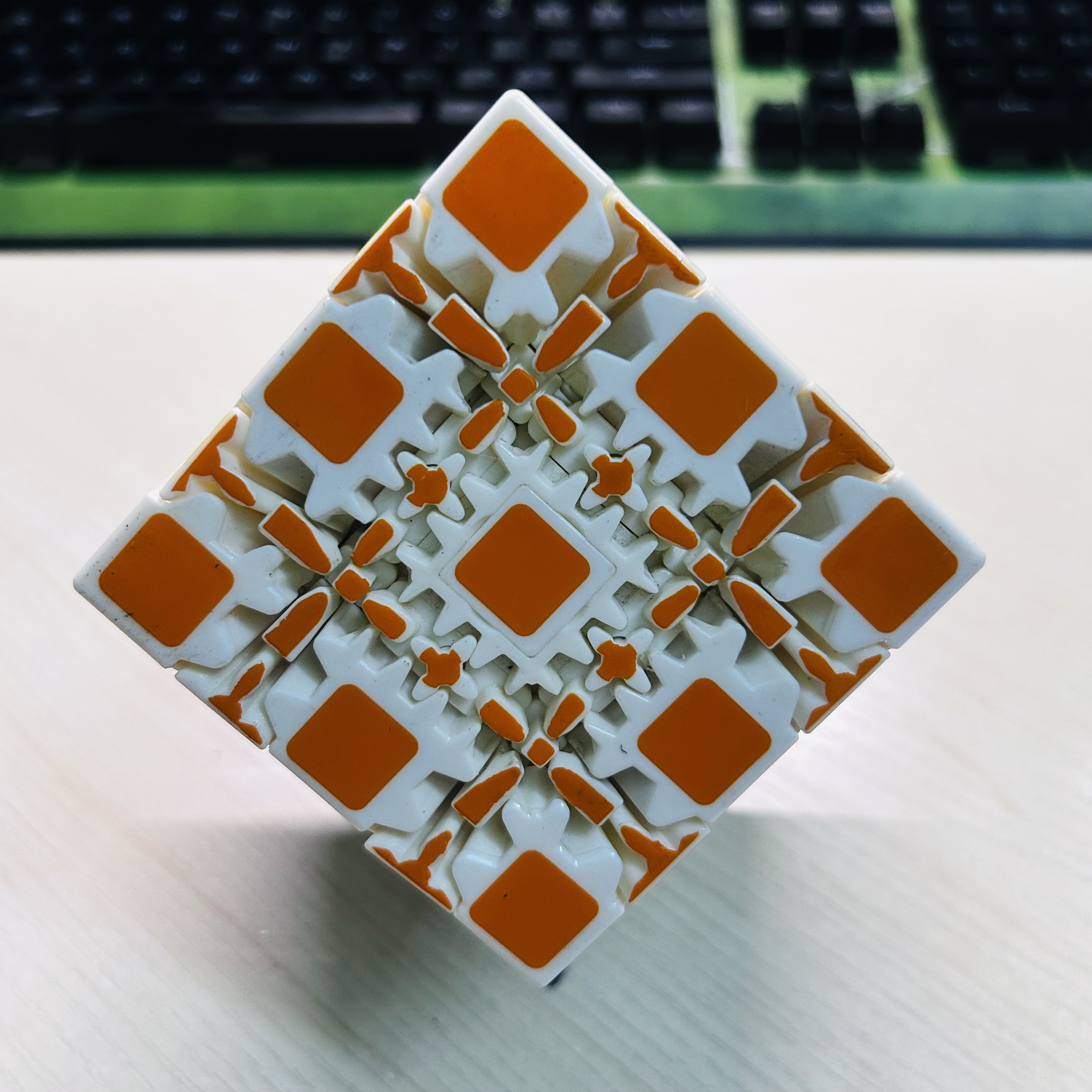 Collection Cube 5x5 Gear Cube  - Puzzle Blank White のレビューと価格