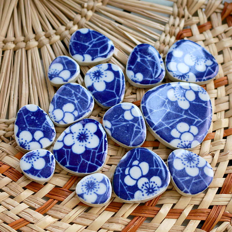 100g DIY Ceramic Mosaic Tiles  - Ceramic Tile Blank のレビューと価格