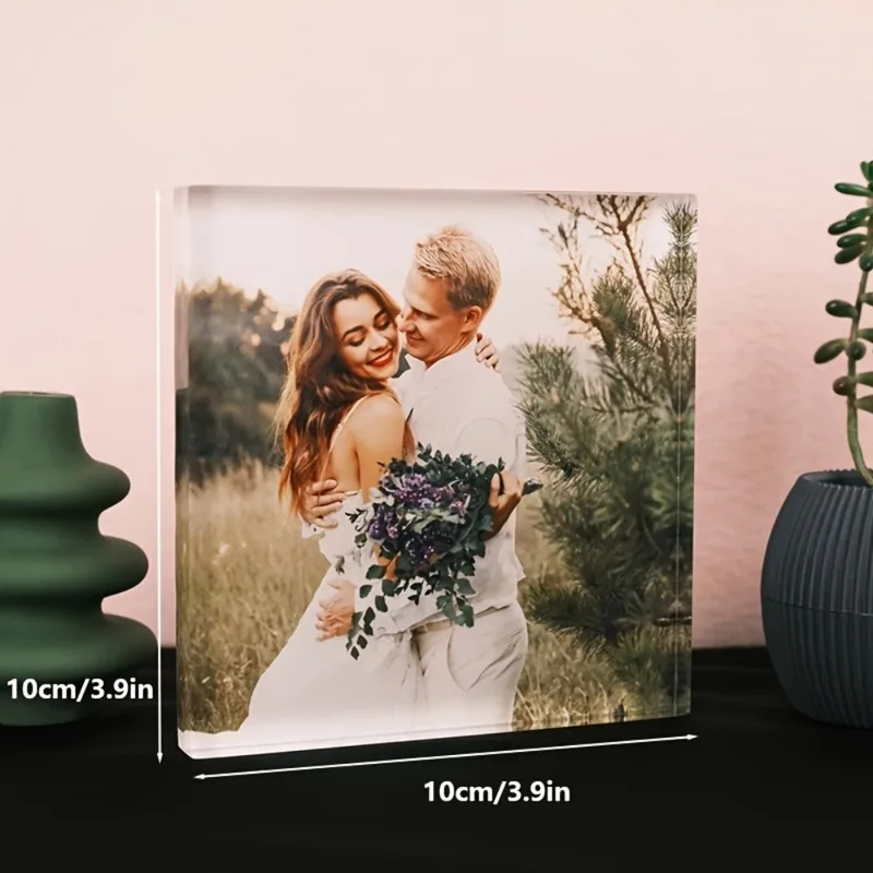 Custom Acrylic Anniversary Pho - Photo Acrylic Block のレビューと価格