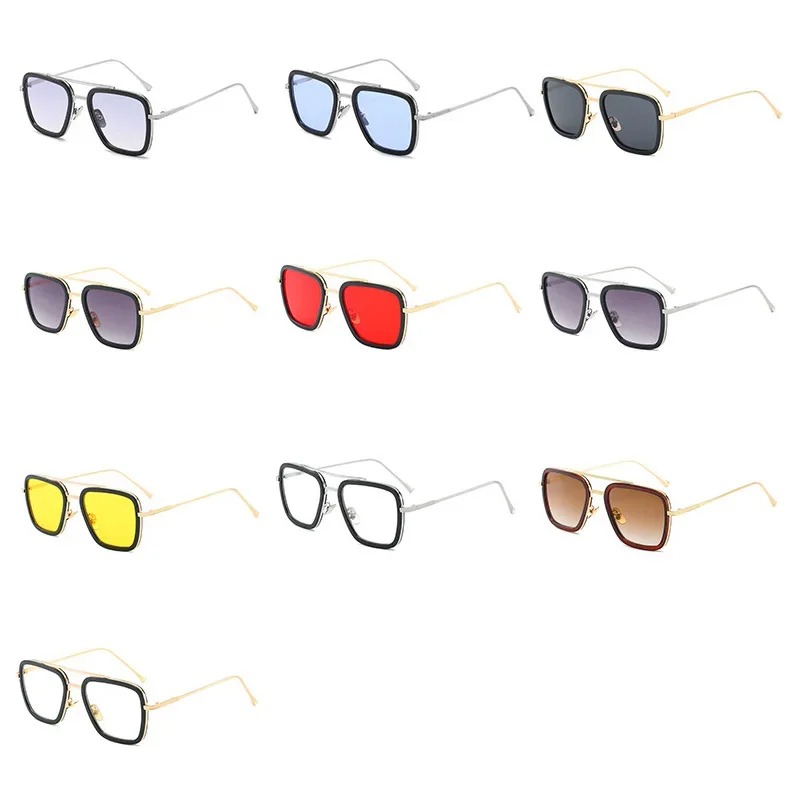 Steam Punk Tony Stark Sunglass - Metal Photo Panel のレビューと価格